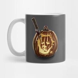 Michael myers pumpkin Mug